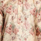 FLORAL PRINTED KURTA WITH PAJAMA SET FOR MEN'S