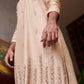 GOLD  LEAF DAMAN SEQUENCE EMBROIDERED WORK KURTA PAJAMA SET