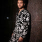 FLORAL EMBROIDERED WORK KURTA PAJAMA SET FOT MEN'S