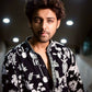 FLORAL EMBROIDERED WORK KURTA PAJAMA SET FOT MEN'S