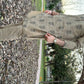 DUSTY GREY BUTTA PRINTED WORK KURTA PAJAMA SET FOR MEN'S