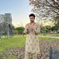 DUSTY GREY BUTTA PRINTED WORK KURTA PAJAMA SET FOR MEN'S