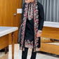 Regal BLACK  Silk Kurta Set With Dupatta